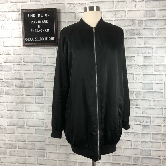 Misguided “No Memory Of Last Night” Bomber Jacket - Picture 3 of 8